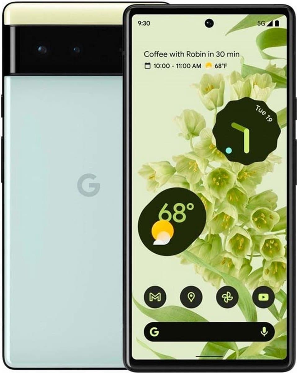Google Pixel 6 - Smartphone - 128GB - 5G - Groen — afbeelding 1