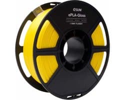 eSun ePLA-Gloss Geel glans / Yellow 1 kg - 1.75mm - 3D printer filament