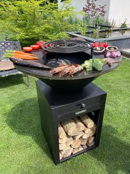 Blacksmith Bodaway - BBQ - Houtgestookt - Zwart — thumbnail 2