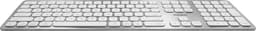 Macally BTWKEYMB dun draadloos bluetooth-toetsenbord voor Apple Mac, iPad en iPhone - U.S. English (QWERTY) - Wit/Zilverkleurig — thumbnail 2