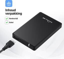Voltano 250 GB Compacte Externe Harde Schijf - Windows  - Zwart - USB 3.0 — thumbnail 9