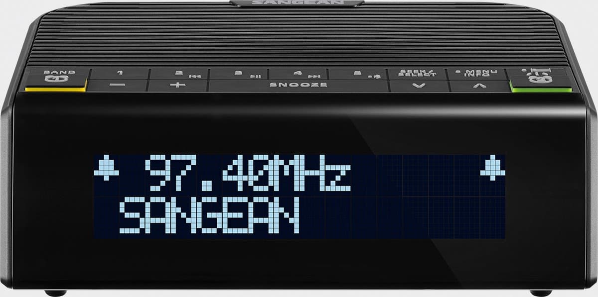 Sangean DCR-90BT zwart DAB+ wekkerradio — afbeelding 1