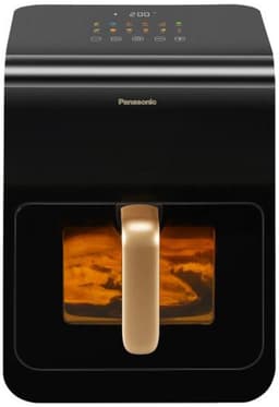 Panasonic NF-CC600AXE Airfryer 6 l 1450 W CoolTouch-behuizing, Stoomtoevoeging, Digitale timer, LC-display, Kijkvenster — thumbnail 10