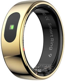 WizBay Premium Select® Smart Ring Goud - Maat 9 - Smart Ring met Hartslag, Slaap, Zuurstof - Multi Sport Modi — thumbnail 1