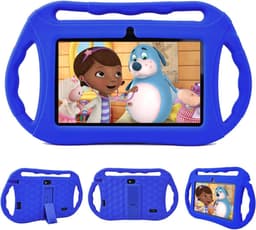 VELTRR® Kindertablet Vanaf 3 Jaar - Tablet Kinderen - Kinderspeelgoed - Blauw — thumbnail 1