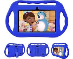 VELTRR® Kindertablet Vanaf 3 Jaar - Tablet Kinderen - Kinderspeelgoed - Blauw