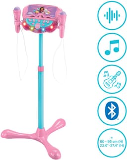 Gabby’s Dollhouse Verstelbare Standaard met 2 Microfoons met Stemeffecten, Verlichting, Luidspreker, Bluetooth — thumbnail 4