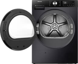 Hisense 3S Serie DH3S902BB3 - Zwarte Wasdroger met Energielabel C - Warmtepompdroger - 9kg - ConnectLife - Trommelverlichting - AutoDry - Quick Dry - Allergy Care — thumbnail 6
