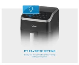 Mylucinda® Airfryer XL – 5,2L Heteluchtfriteuse – 7 Slimme Kookstanden – Met Raampje, One-Touch Systeem En Energiezuinig Design — thumbnail 2