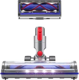 Stofzuigermond - Geschikt voor Dyson steelstofzuiger - Dyson V15 - V11 - V10 - V8 - V7 - Led - Universele Stofzuigermond - Wasbare borstel - Harde Borstel — thumbnail 1