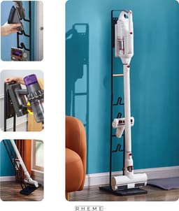 Stofzuiger Standaard - Universeel Metalen Houder - Geschikt voor Dyson Stofzuigers - Stabiel Accessoire Houder - Vloersteun - Rheme — thumbnail 3