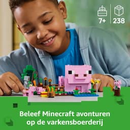 Lego Minecraft 21268 Het Huis Van Het Biggetje Bouwstenen — thumbnail 5
