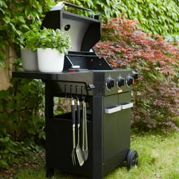 Barbecook Luca 312 gasbarbecue met kast en zijbrander zwart 133.4x60.3x112.3cm — thumbnail 2