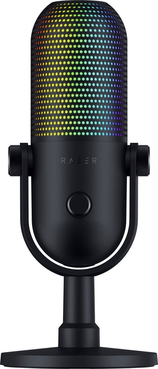 Razer Seiren V3 Chroma - USB Gaming Microfoon - Ruisonderdrukking - RGB - PC - Zwart — afbeelding 1