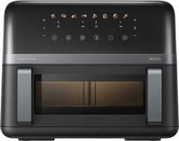 MOVA Tech FD20 PRO Dubbel 9 l Vrijstaand 2700 W Heteluchtfriteuse Zwart — thumbnail 2