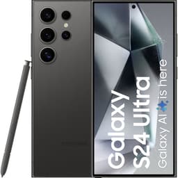 Samsung Galaxy S24 Ultra 5G - 256GB - Titanium Black — thumbnail 1