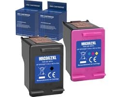 Inktcartridge geschikt voor HP 62XL zwarte kleur compatibel HP OfficeJet 200 5700 5740 5745 8040 Envy 5540 5545 5600 5660 5665 7600 7640 7645 8000 8005