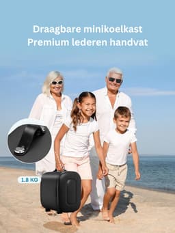 ApexArte® Minibar - Mini Koelkast - Skincare Fridge - Ultra Black — thumbnail 3