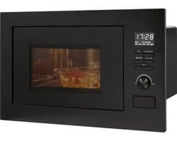 Bomann MWG 3001 H EB - 3in1 Inbouwmagnetron met grill, hete lucht, magnetron - 25liter- zwart