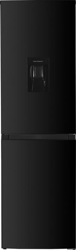 Exquisit KGC245-80-NF-W-040DB - Koel-vriescombinatie - Waterdispenser - 5 Jaar Garantie - 245 Liter - No-Frost - D label- Zwart — thumbnail 1