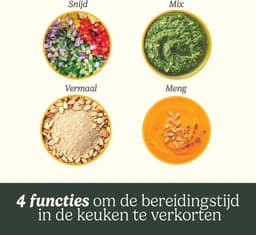Cuisinart - Mini Prep Pro - Compacte mini keukenmachine - Mixer - Pulsefunctie en druppelgaten - Zilver - 900ml — thumbnail 2