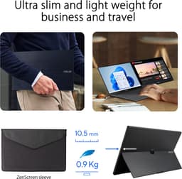 ASUS ZenScreen MB16AHV - Portable USB-C Monitor - FHD - 5ms - 60hz — thumbnail 4