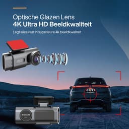 Avalect RoadSmart Dashcam voor Auto - 2025 - Met GPS & APP - Auto Camera Voor en Achter - 4k Camera - Nachtvisie - ingebouwde G-sensor - Inclusief batterij - Incl 32GB SD-kaart — thumbnail 5