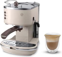 Thuys – Espressomachine – Koffiezetapparaat – Koffiemachine – Beige — thumbnail 3