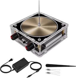 Tesla Coil multifunctioneel | Tesla Music Tesla Coil -luidspreker | bluetooth speaker Tesla Coil | draadloze transmissieverlichting, experimentele producten voor wetenschap en onderwijs | Musical Tesla Coil Arc Plasma Speaker, Bluetooth — thumbnail 3