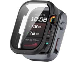 Strap-it Hard case hoesje met screen protector - geschikt voor de Huawei Watch D2 (zwart)