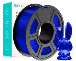 SUNLU PETG Blauw transparant / Blue 1kg - 1.75mm - 3D printer filament