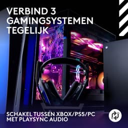 Logitech G Astro A50 Lightspeed - Draadloze Gaming Headset - PlayStation, PC, Nintendo Switch, Xbox - Zwart — thumbnail 4