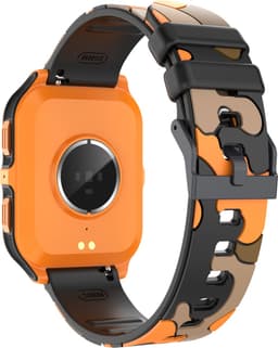 Knobbout 1.83" Outdoor Smartwatch – Sporthorloge - Bluetooth belfunctie - Sportgegevens, calorieën, bloeddruk monitoring– Slaapcoaching -7-10 dagen batterij-Android en iOS- Oranje — thumbnail 4