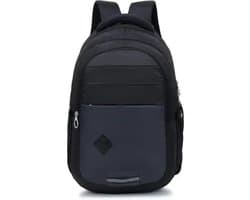 Reislaptoprugzak – Blauw & Grijs | Laptop Rugzak Heren & Dames | Past tot 16 inch Laptop, Compatibel met 15.6 & 14 inch | Uniseks