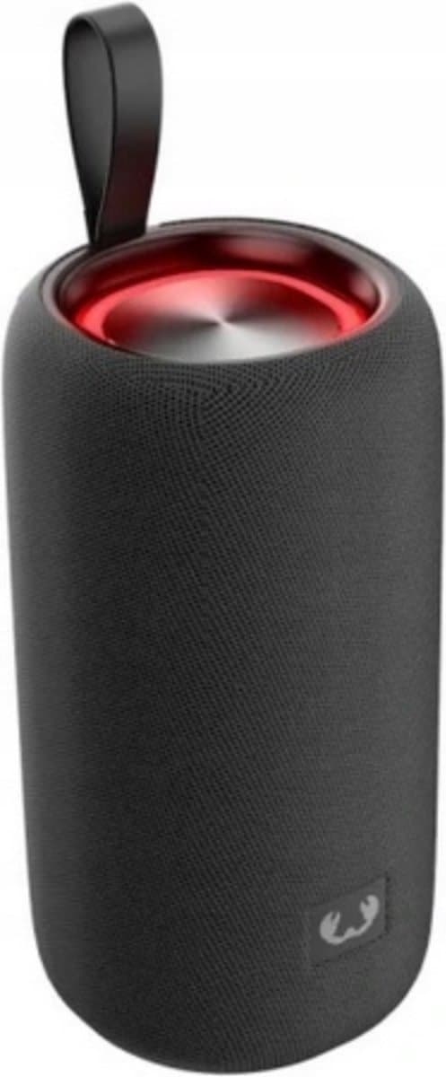 Fresh 'n Rebel - RGB Bluetooth Speaker - Draadloze Speaker - Verlichtende Bluetooth Speaker - LED Speaker - Draadloze Muziekbox - Waterdichte Speaker - Carry Me Away Speaker - Zwart/Grijs | Storm Grey XL — afbeelding 1