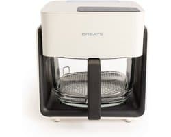 CREATE - Enkel 4,2 l Vrijstaand 1300 W Heteluchtfriteuse - Wit - AIR FRYER STUDIO CRYSTAL
