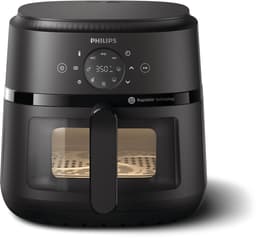 Philips 2000 Series Airfryer - NA230/00 - Kijkvenster - RapidAir - 6.2L - Tot 5 Personen - Zwart — thumbnail 2