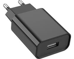 BSTNL USB Stekker - 5V 2A Stekker - USB Adapter - USB A - Power Adapter - Geschikt voor al jouw USB-C Apparaten - Universeel - Zwart