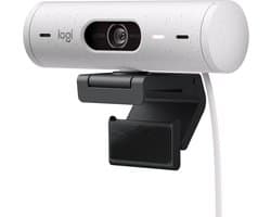 Logitech Brio 500 - Webcam - Full HD - 1080p/30fps - Off White