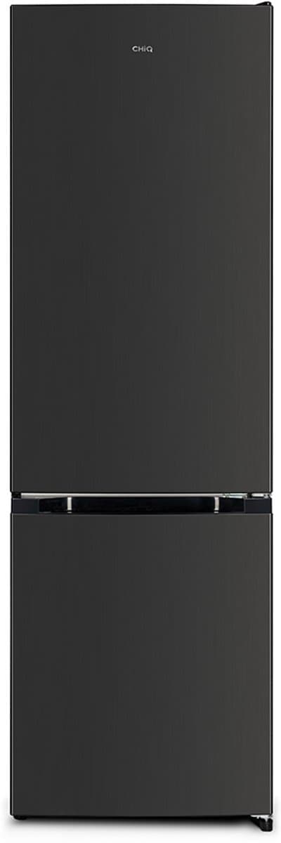 CHiQ FBM260L - Koel-vriescombinatie - 262 Liter - 39 dB - Donker RVS - Low Frost - 12 jaar garantie op compressor — afbeelding 1