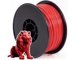 3D&Print PLA Filament 1,75mm - 3d Pen Starterspakket Vullingen Kinderen - Hobby - Rood - 250 Gram