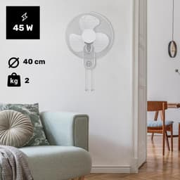 ApexArte® Wandventilator - Muurventilator Met Afstandsbediening - Muur Ventilator — thumbnail 2