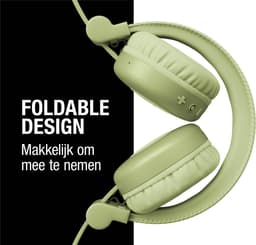 Fresh ‘n Rebel Code Core – Draadloze on-ear koptelefoon – Bluetooth - 30 uur Speeltijd - Wild Green — thumbnail 5