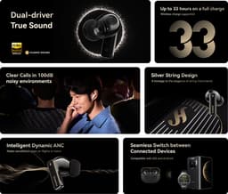 Huawei Freebuds Pro 4 Groen: Dual-driver True Sound| Intelligent Dynamic ANC — thumbnail 5