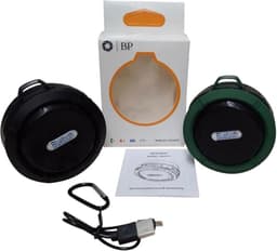 BP® Douche Speaker - Badkamer Speaker - Shower Speaker - Draagbare Speaker - Bluetooth Speaker - Met Zuignap - Waterproof - USB Oplaadbaar - Groen — thumbnail 2