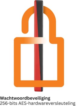 ApexArte® Externe Harde Schijf 2 TB - Rood — thumbnail 4