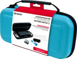 Stevige Beschermhoes Maat L voor Nintendo Switch 2 - Starterpack - Blauw — thumbnail 1