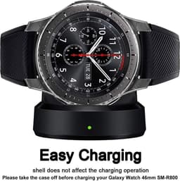 DrPhone AC3 TPU Case - Geschikt voor Samsung Galaxy Watch S3 / 46mm Plating - Transparant — thumbnail 3