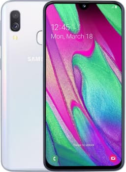 Samsung Galaxy A40 - 64GB - Wit — thumbnail 1