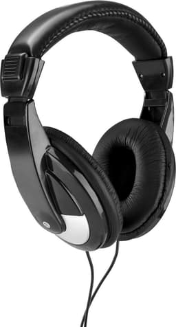 Koptelefoon - SkyTec SH120 hoofdtelefoon voor DJ, instrumenten, muziek, etc. met 2 meter kabel - Zwart — thumbnail 1